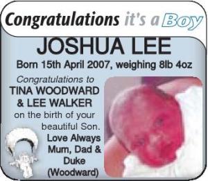 BOY JOSHUA LEE