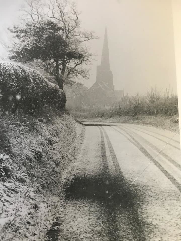 A snowy Davenham by Paul Macready