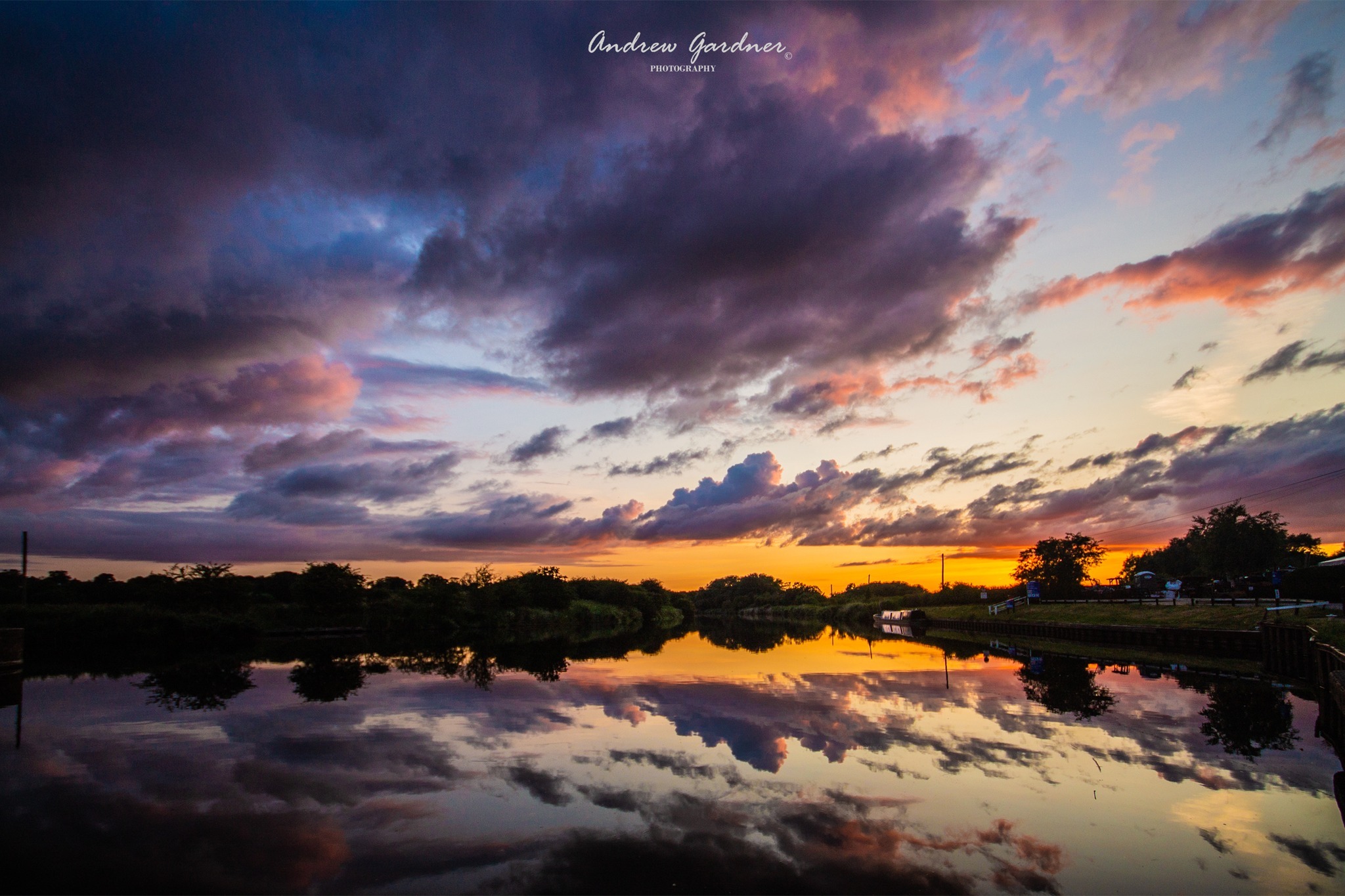 The Weaver at Acton Bridge by Andrew Gardner