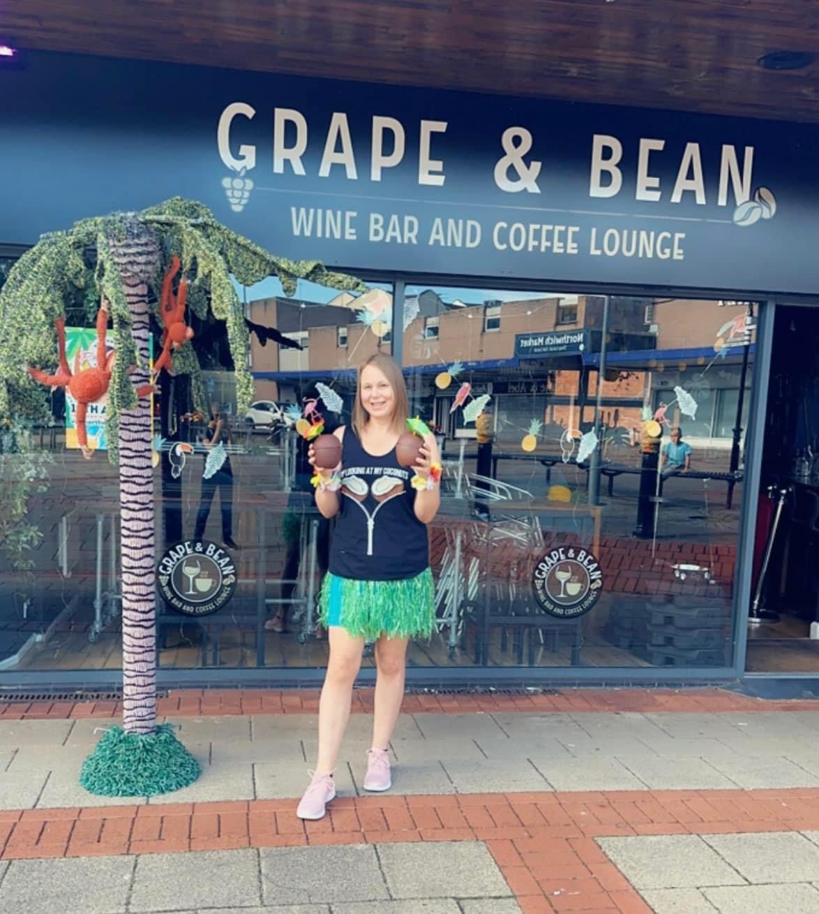 Janine Siddall is the manager at The Grape and Bean in Northwich