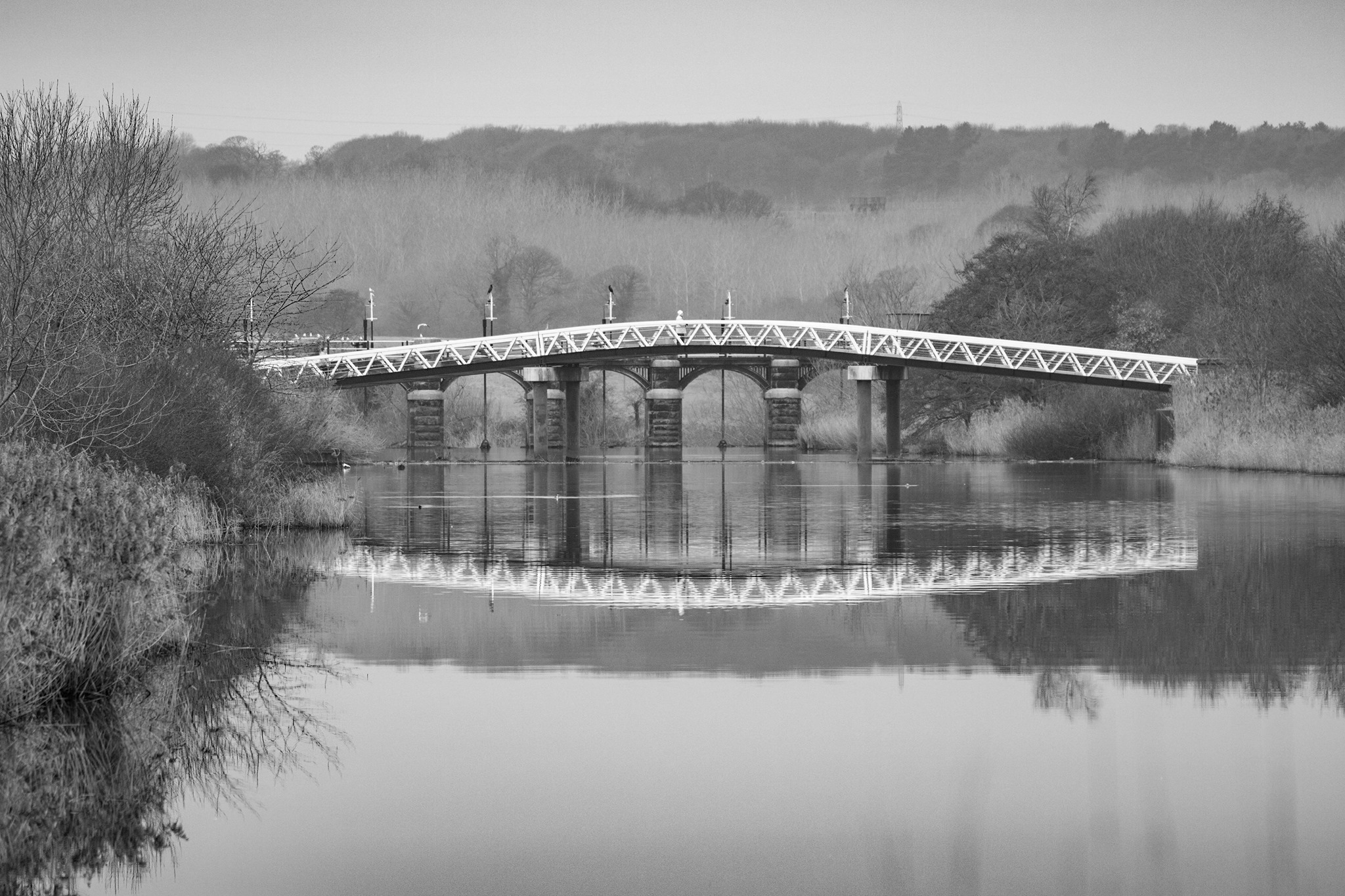 River Weaver at Dutton by John Howman