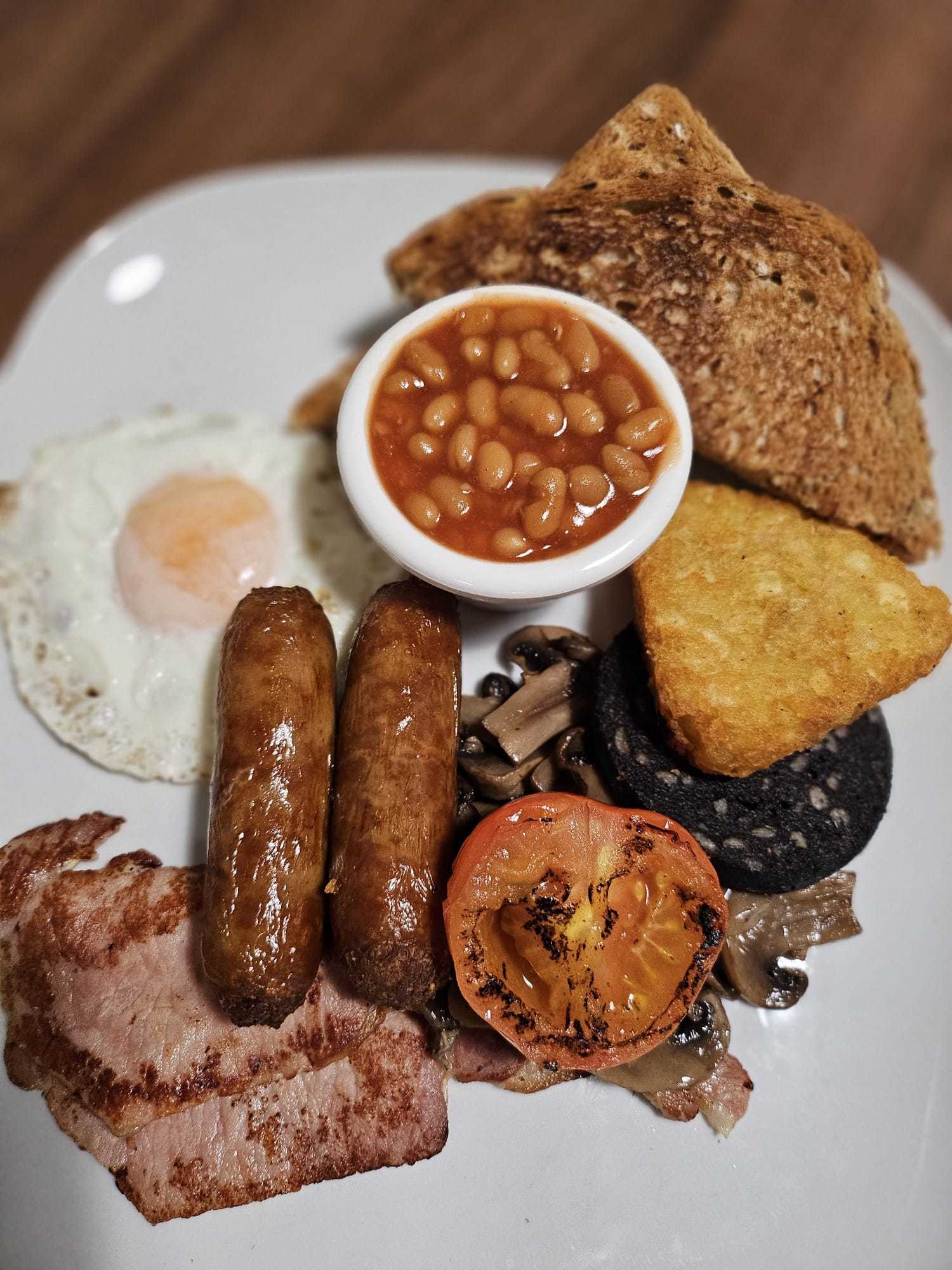 The award-winning full English breakfast