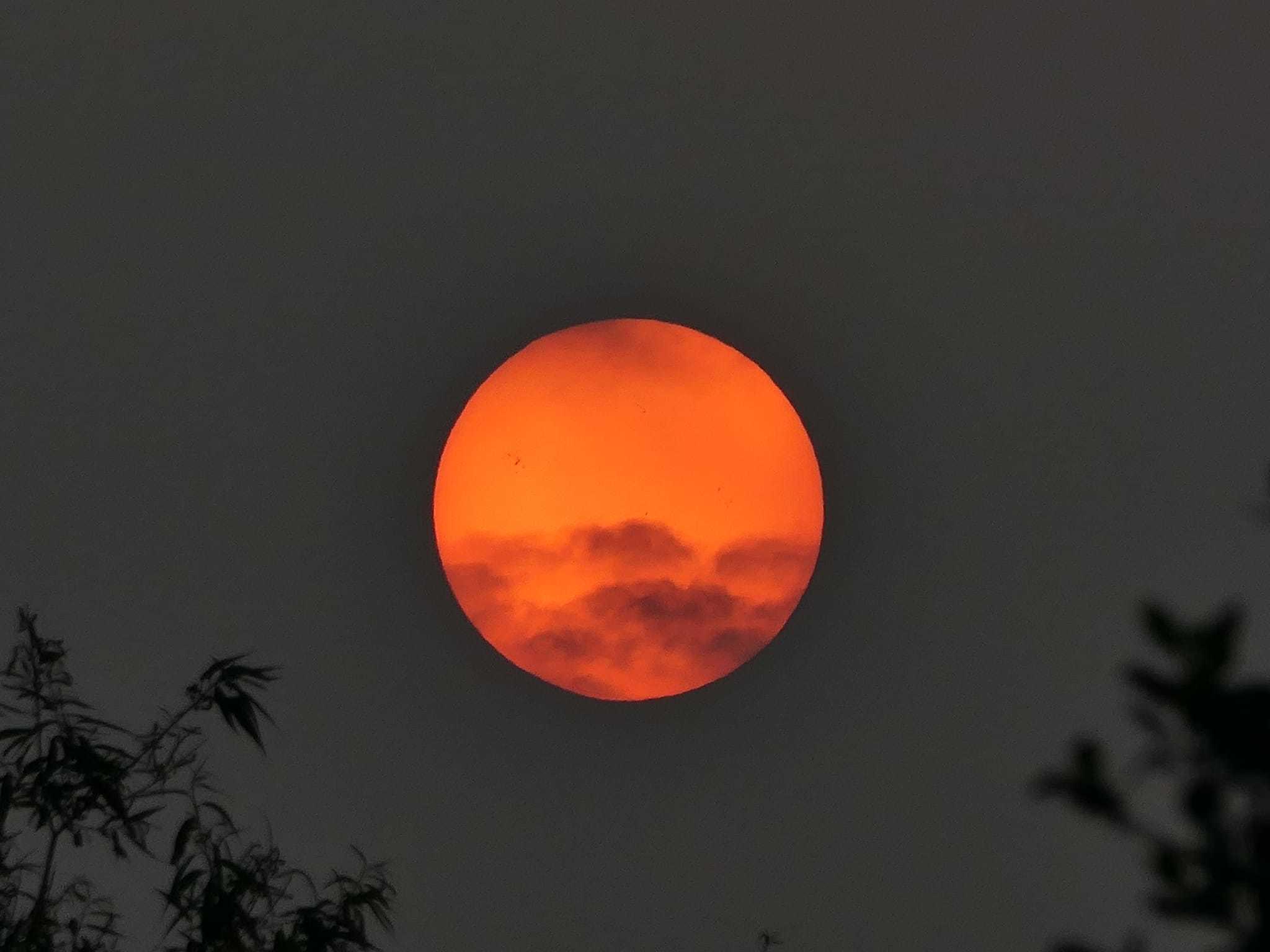 Sunset over Rudheath by John Pickering