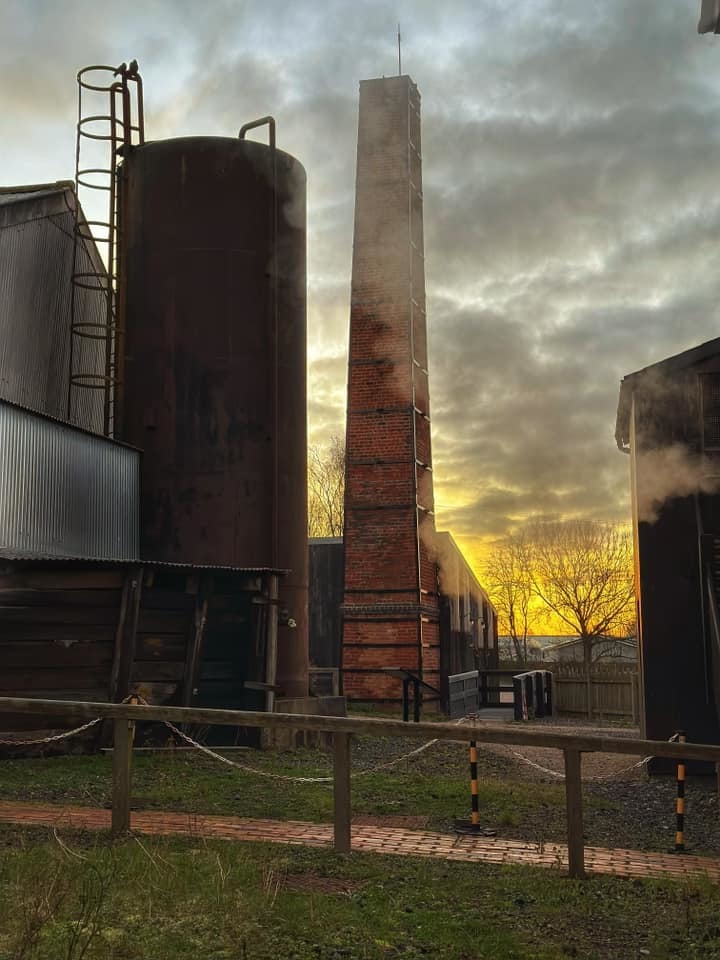 Lion Salt Works, Marston by Alison Hamlin Hughes