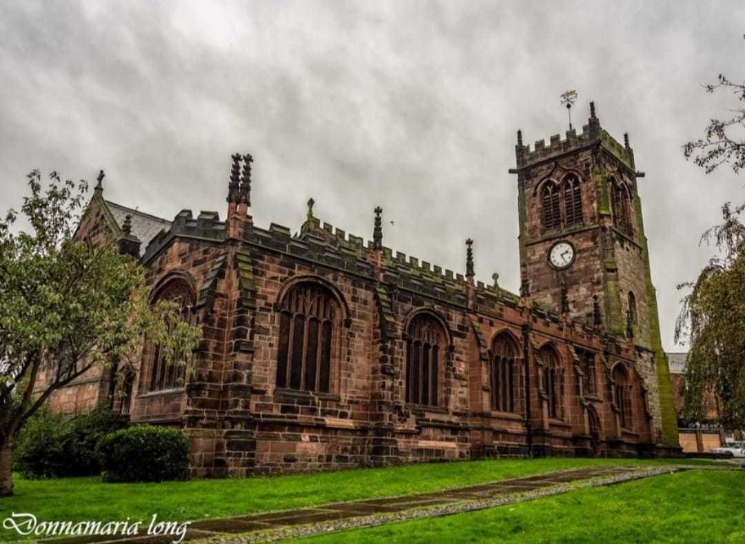 Middlewich Church by Donna Maria Long