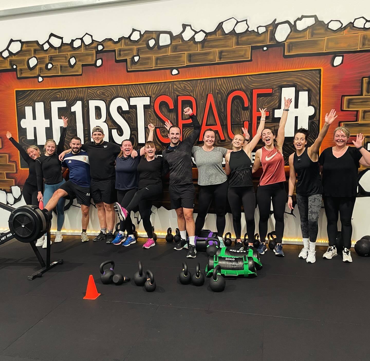 Bethany Evans and Lee Gordon at First Space Strength and Fitness