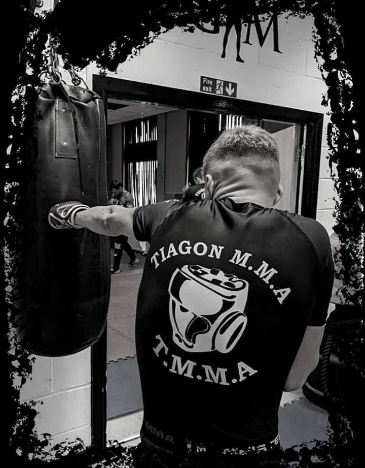 James at Tiagon MMA, Winsford