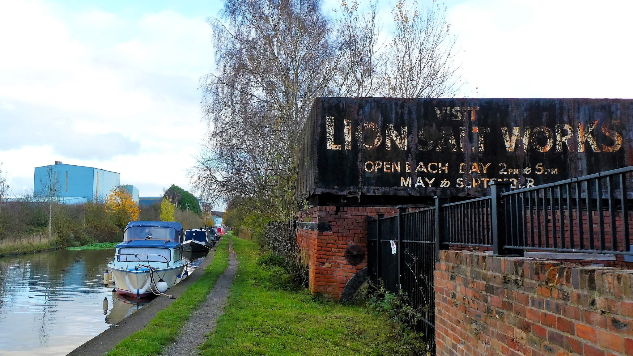 Lion Salt Works, Marston by Lynne Bentley