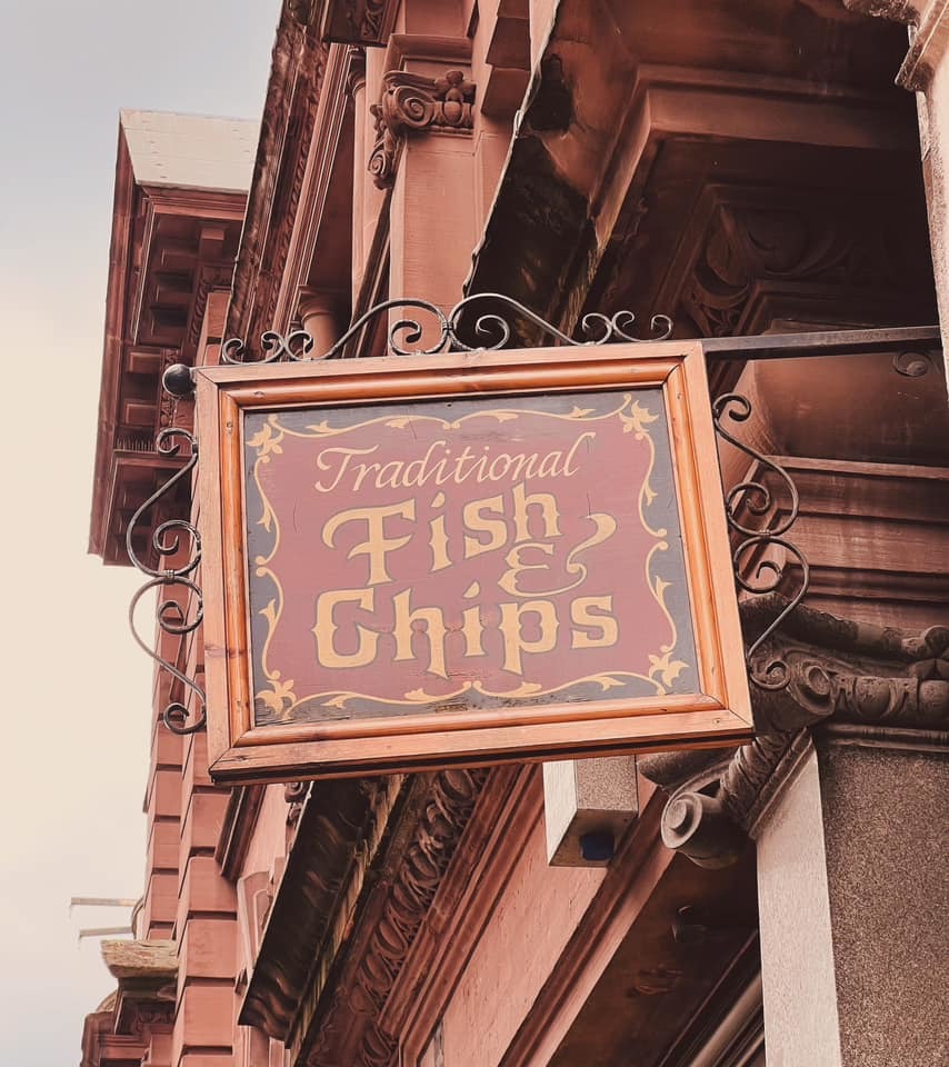 Quriky fish and chips by Nicola Ward
