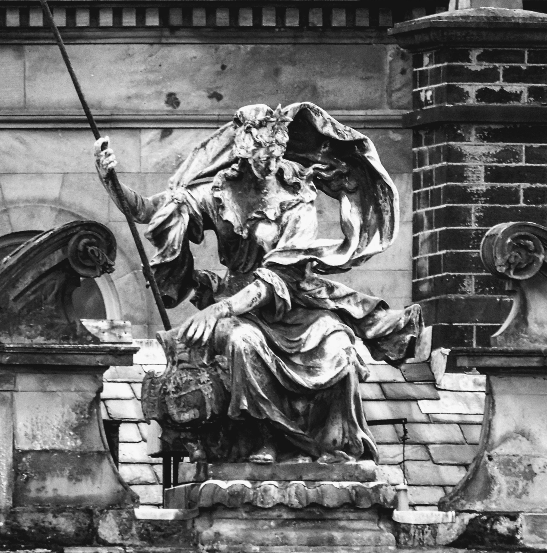 The entrance to Lyme Park