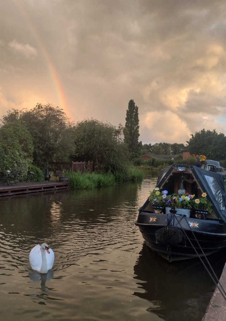 The Trent and Mersey canal, Rudheath by Emma Glittery