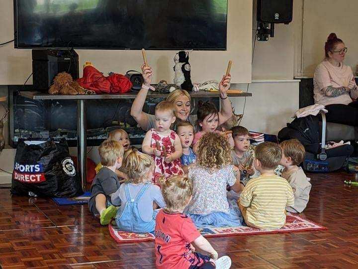 Popcats is a music and movement class for babies and children aged zero up to five