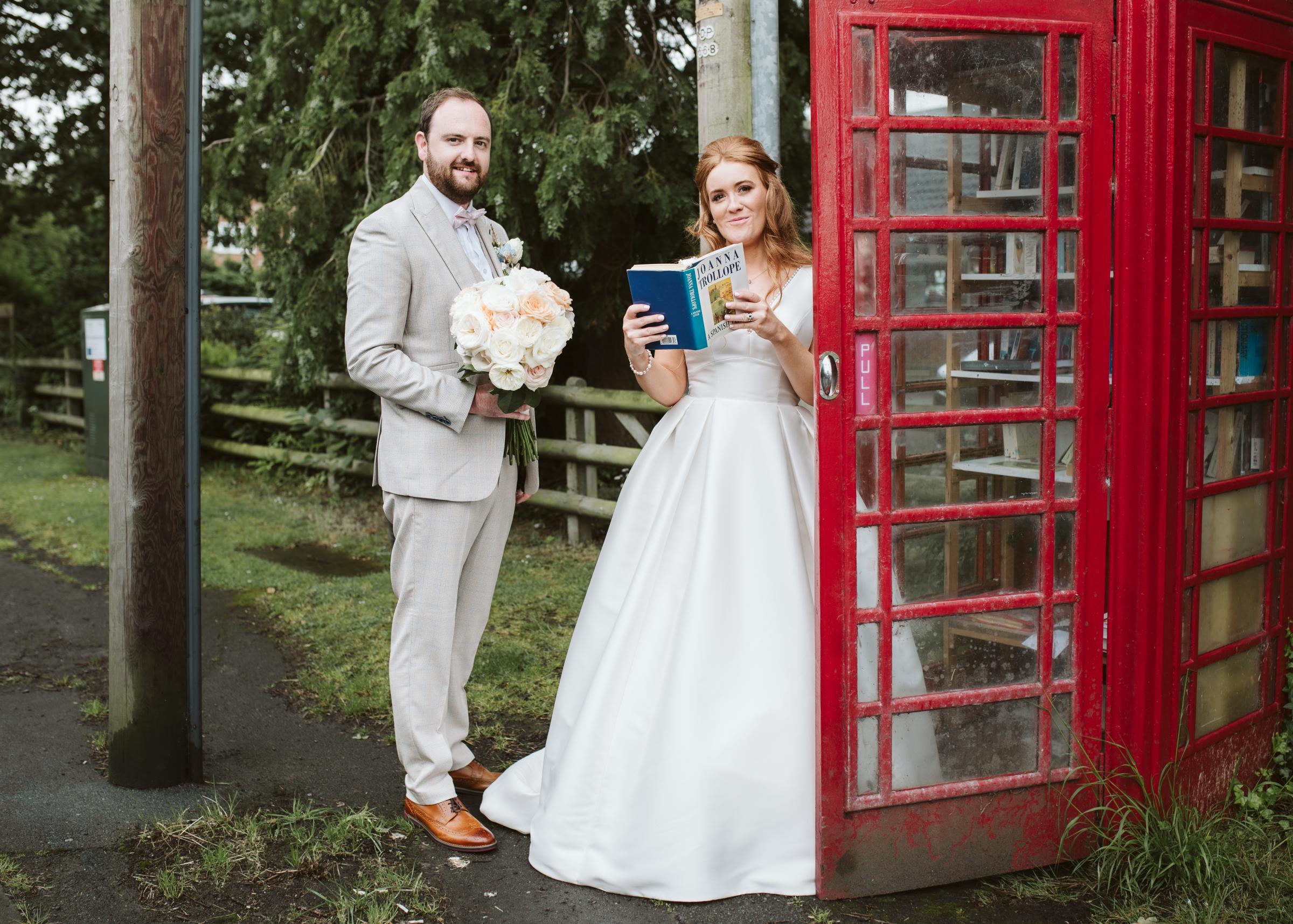 Susannah and Samuel were full of nerves and excitement on their special day