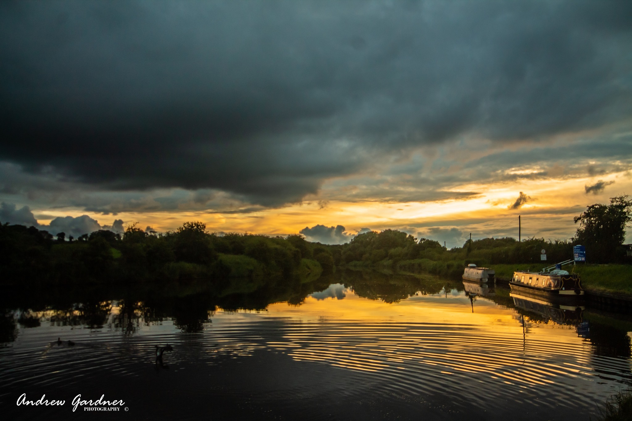 River Weaver, Acton Bridge by Andrew Gardner