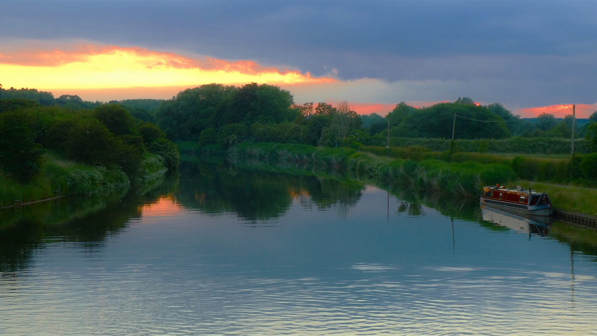 River Weaver, Acton Bridge by Lynne Bentley