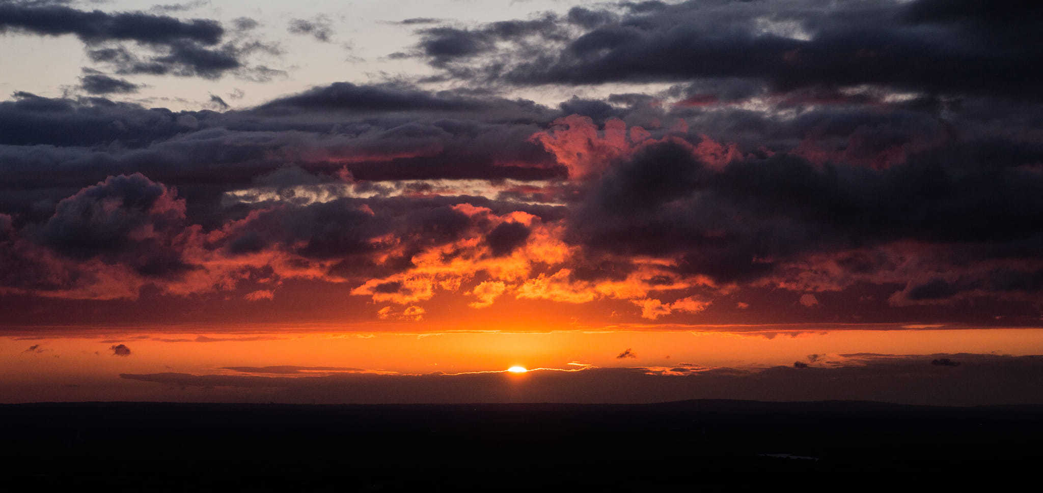 Sunset skies by Paul Minshall